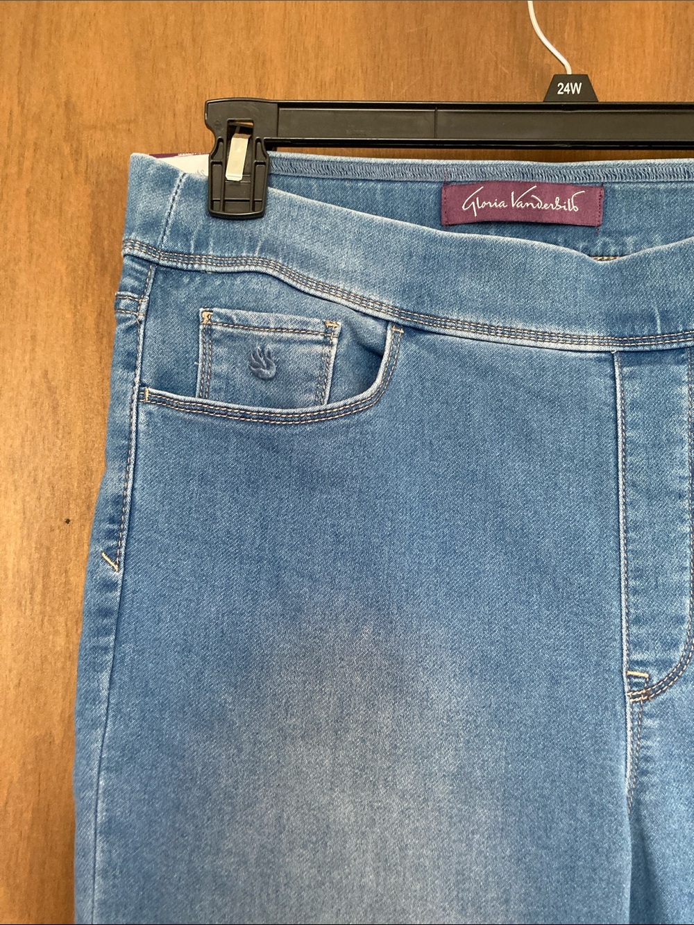 Gloria Vanderbilt Amanda pull on pant classic rise invincible stretch XL - Picture 6 of 16